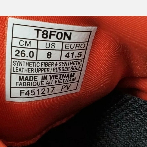 Asics Mens Sz 8 Hyper Gel Kenzen T8F0N Orange Running Shoes Slip On Low Top New main image 9